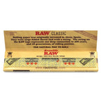 RAW Classic King Size Slim Papers á 32 Blatt