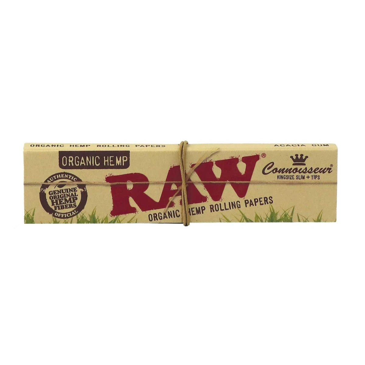 RAW Organic Hemp King Size Slim Papers + Tips á 32 Blatt
