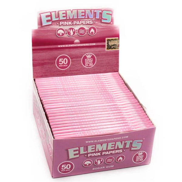 Elements Pink Papers King Size á 32 Blatt