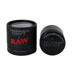 Hammercraft x RAW Grinder Black Aluminium 4-teilig Medium O 55 mm