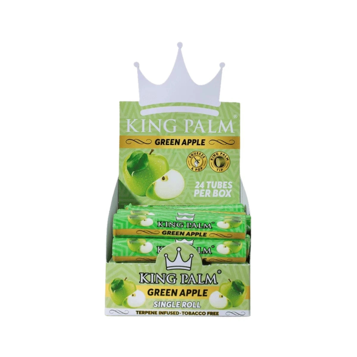 King Palm Mini Tube Green Apple (1 Stück)