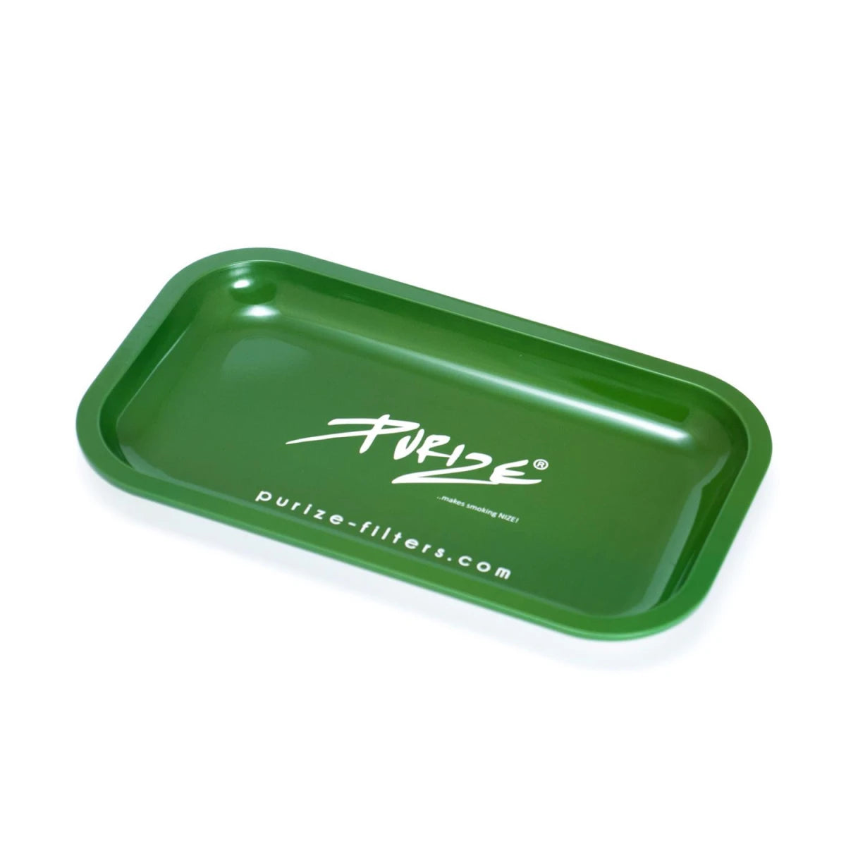 PURIZE Metal Rolling Tray Sketchgreen Design 27 x 16 x cm