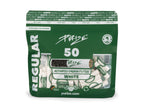 PURIZE Aktivkohlefilter Regular Size 9 mm - 50 Stück - Weiß