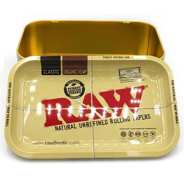 RAW Munchies Box + Rolling Tray Deckel