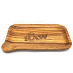RAW Wooden Rolling Tray Spout 28,5 x 18,5 x 2 cm